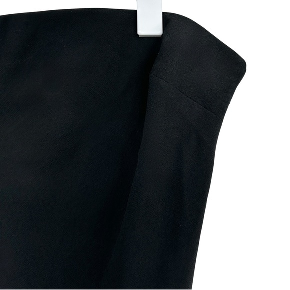 Babaton Resolution Dress - Black Strapless Japanese Crepe Maxi Dress sz XL - Picture 8 of 14